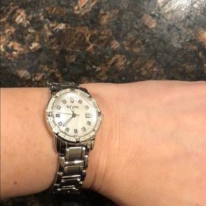 Women’s Bulova diamond watch